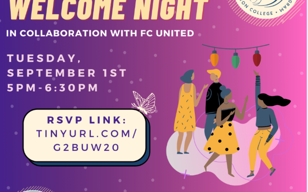 Undocu Welcome Night – September 1st